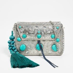 Sam Edelman Tarian metal box purse